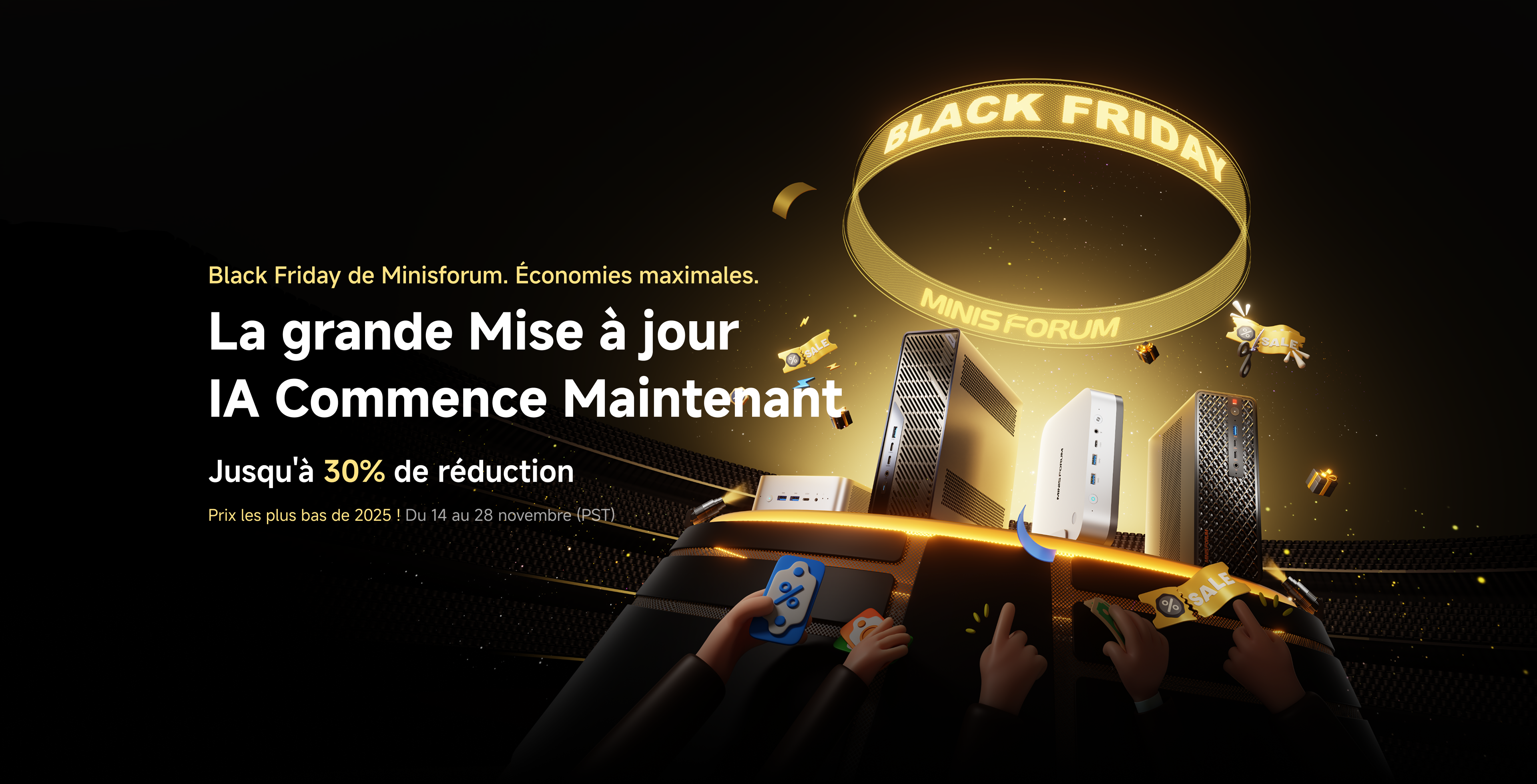 Minisforum Black Friday : Aperçu des Meilleures Économies de l'année !