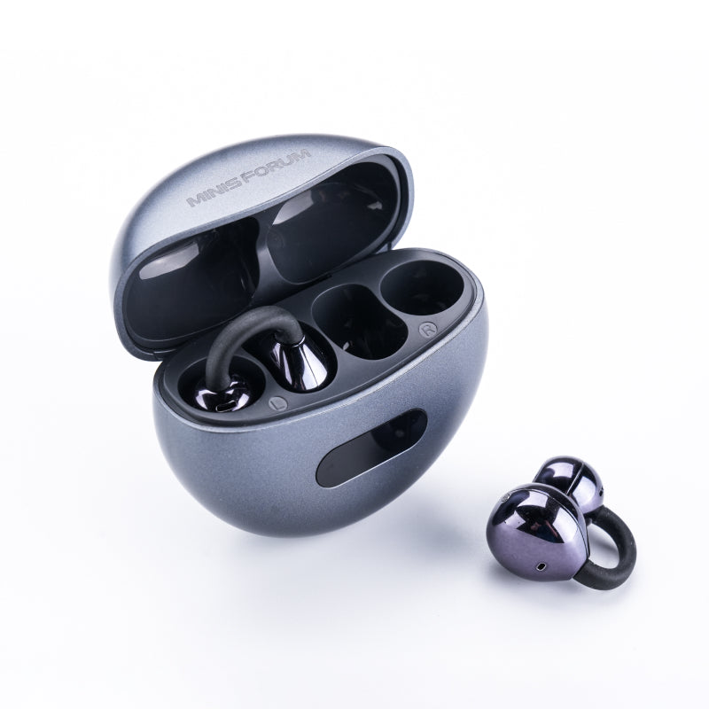 Minisforum Écouteurs sans fil Bluetooth à clip