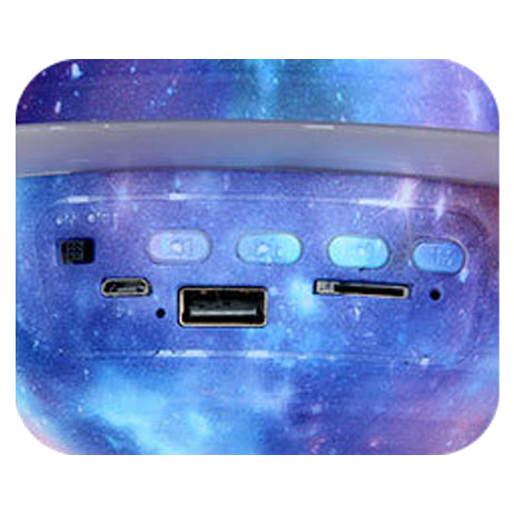 Haut-parleur Bluetooth et lumière LED Moon