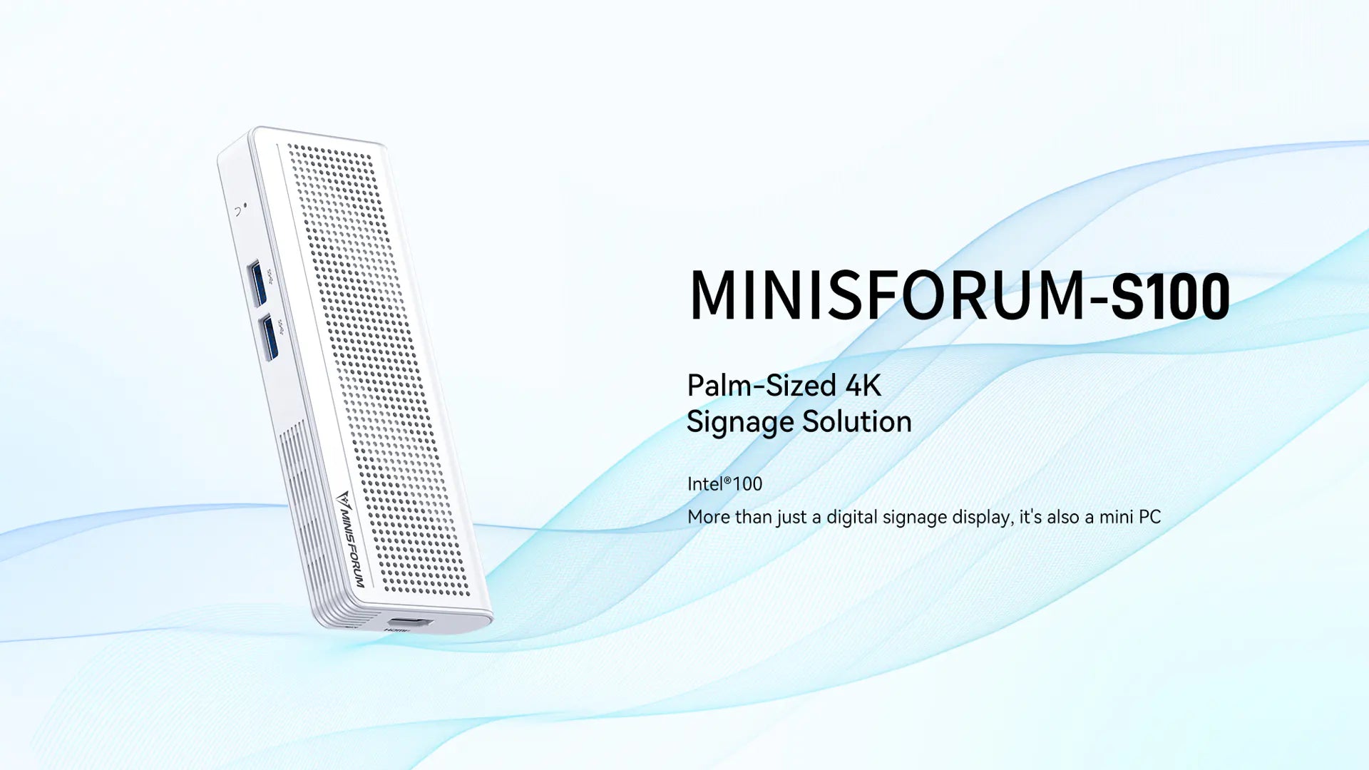 Présentation et applications de l'interface PoE Minisforum S100