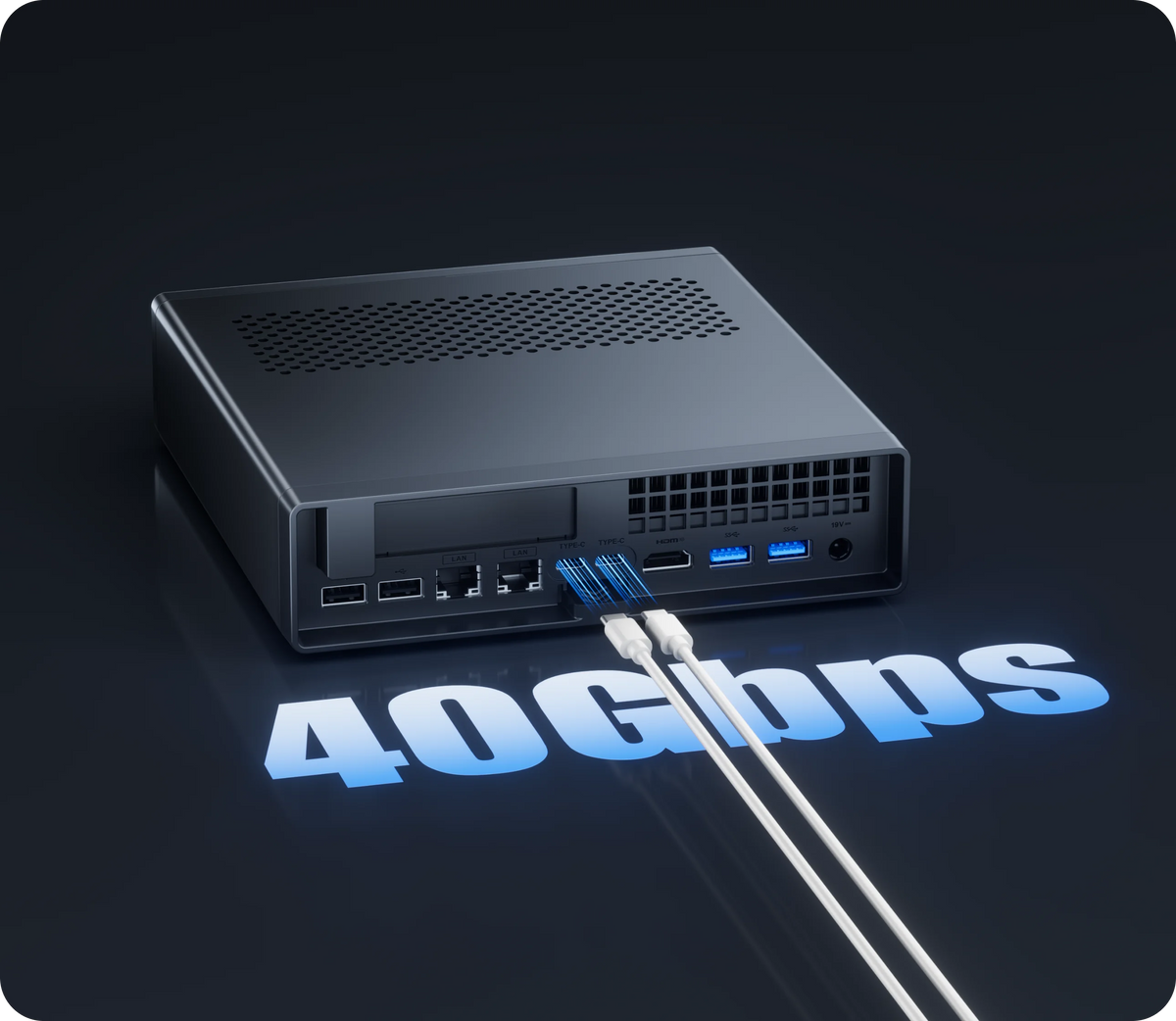 2 ports USB 4.0