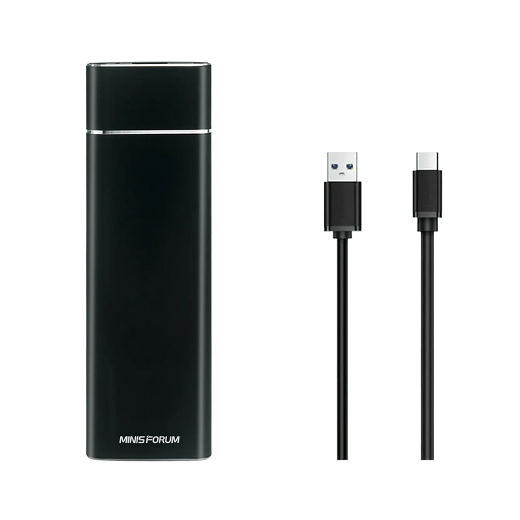 Minisforum Boîtier pour disque dur M.2 NVMe